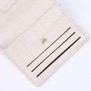 Women Wallets Fashion Alligator Leather ID Card Holder Multi-slots Coin Purses