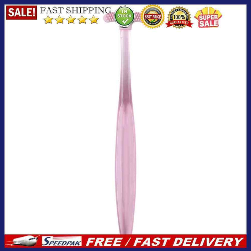 Daily Tongue Scraper Durable Tongue Coating Brush for Oral Odor Teeth Cleanin