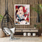 Rose Beauty Oil Paint By Numbers Kits Canvas Picture Wall Art DIY Crafts