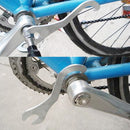 Mountain Bicycle Bottom Bracket Bike Pedal Clamp Wrench Lock Ring Remover Tool