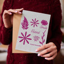 Flower Friendship Paper Cut Dies Metal Stencil Silicone Seal Mold (C) Newly