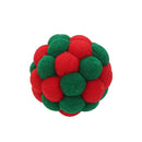 3pcs Pet Interactive Colorful Traning Bells Ball Kitten Play Chewing Bouncy T