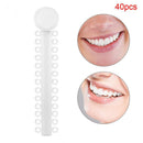 40pcs Clear Dental Ligature Ties Orthodontics Elastic Rubber Bands Bracket Newly