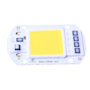 50W LEDs Floodlights COB Chip 220V Input Integrated IC Driver(White) Newly
