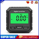 Angle Protractor 60 Degree Digital Inclinometer Level Meter Tool (Black A)