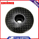 Bicycle Headset Stem Top Cap Carbon Fiber MTB Top Cover Bolt for 28.6mm Fork