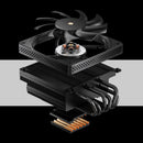 HX6200D Radiator 6 Heatpipe CPU Cooler Fan for Intel LGA 1700 1200 (Black) Newly
