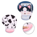 Non Slip Ergonomic Mice Mat Mouse Pad Wrist Rest Wrist Support For PC Laptop