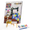 Digital Paint Sewing Machine Painted By Numbers On Canvas Wall