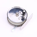 Ice Fishing Mini Pole Line Reel Rods Shrimp Metal Steel Lightweight Portabl