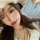 5 Color Cute Pudding Lip Glaze Set Matte Velvet Mud 2Q6W Non-Fading N5Y Z2B1