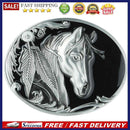 Western Embossed Belt Personality Fashion Horse Head Buckle Gifts for Women
