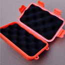 Outdoor Waterproof Sealed Case Dustproof EDC Tools Storage Box (Orange) Newly
