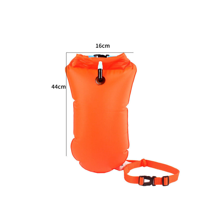 Outdoor Safety Swimming Buoy PVC Waterproof Lifebelt Storage Bag for Camping