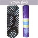 Yoga Mat Bag Oxford Waterproof Pilates Sport Exercise Carry Backpack (Dots)
