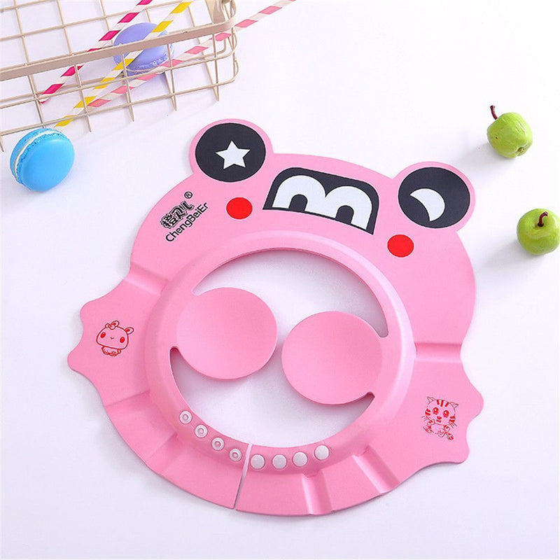 Waterproof Portable Bath Visor Wash Hair Shield Shampoo Hat Baby Shower Caps
