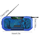 Reading Lamp 5000mAh Power Bank Flashlight Radio Hand Crank Emergency Radio