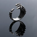 Open Adjustable Men Street Dragon Alloy Claw Finger Rings Jewelry Gifts Newly
