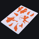 6 x Layered Stencils for Walls Painting, Scrapbooking Embossing Cards Paper