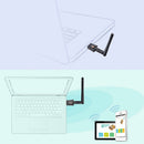 600Mbps Dual Band 5GHz Wireless Lan USB PC WiFi Adapter w/ Antenna 802.11AC