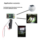 Lamp Circuit Board Garden Wall Lamp for Christmas Lighting with Battery Box