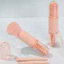 4 in 1 Makeup Brushes Set Telescopic Blush Eyeshadow Cosmetics Brush Tools