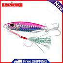 Casting Jig Spoon Cast Jigging Lead Sea Bass Lure Artificial Bait Fish Tackle