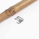 100pcs/box High Carbon Steel Fishhooks Barbed Hooks High Efficiency (4)