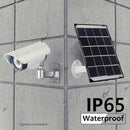 Solar Charging Panel with Charging Cable for Outdoor Security Surveillance