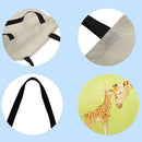 SoeHong Giraffe Printed, Casual, Large Capacity, Ha Shopping Bag