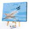 Plume And Butterfly 50x40cm Oil Paint By Numbers Painting SXD216044