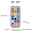 Wireless Waterproof Submersible Lamp Remote Controller 3 LED Light RGB