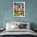 Diamond Painting 5D Full Round Drill Mosaic DIY Countryside Scenery Ornament Kit
