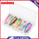 5pcs Fishing Lure Wobblers 4cm 3.5g Floating Crankbait Artificial Hard Bait Carp