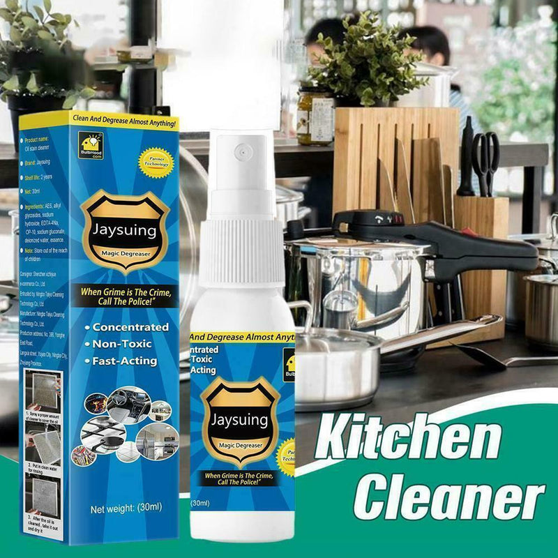 30ml Magic Degreaser Cleaner Spray Home Kitchen Bathroom Dirt Dilute Clean