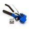 Stainless Steel Cable Tie Plier Fasten Tool w/ Adjustab Tension Tie Cutter
