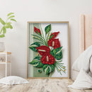 DIY 5D Diamond Leaves Part Special Drill Rhinestone Painting Kit (Y231) Newly