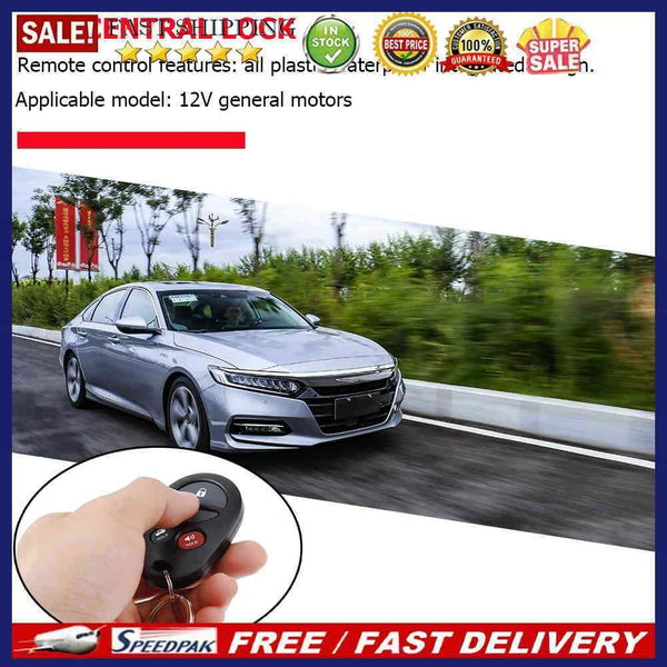 Keyless Entry Alarm System 410/T123 Car Remote Central Door Lock Locking Kit