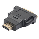 DVI-I Dual Link(24+5pin) Female to HDMI-compatible Male Converter Adapter H