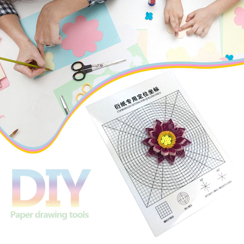 DIY Release Drawing Locating Drawing Papers Quilling Tool Locating Paper Craft