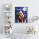 DIY Digital Picture Santa Claus Frameless Painting By Number Handicraft for Gift