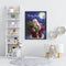 DIY Digital Picture Santa Claus Frameless Painting By Number Handicraft for Gift