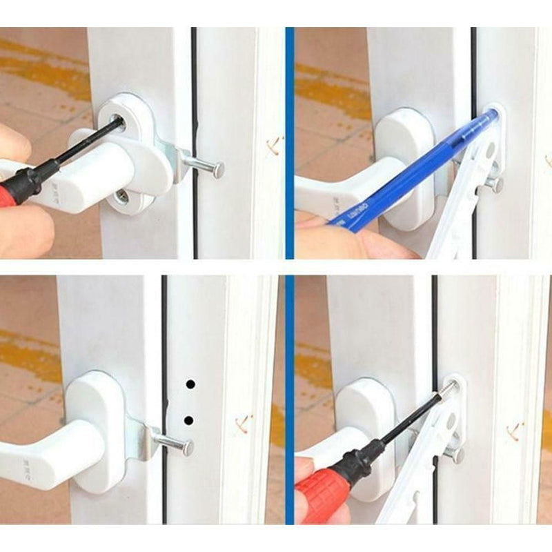 Windows Position Stopper Window Limiter Latch Casement Wind Brace Sash Lock