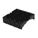 1 ×DIY Black Storage Box Holder Case For 4 x 18650 3.7V Batt J0V9 C1L5 S0T9