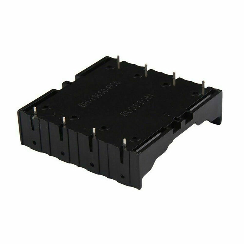 1 ×DIY Black Storage Box Holder Case For 4 x 18650 3.7V Batt J0V9 C1L5 S0T9