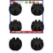 Flower Pour Cup - Pack of 6 - Silicone Paint Cups for DIY Pouring Acrylic P