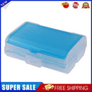 Travel Tablet Pill Medicine Dual Layer 6 Compartments Dispenser Box(Blue)