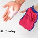 Polyester Bath Scrub Glove Exfoliating Body Scrub Facial Tan Massage Mitt Towel