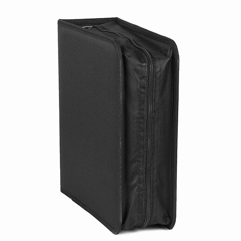 Waterproof CD DVD Wallet Holder Bag Album Disc Storage Case (320 Slots)