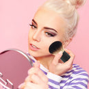 Big Size Foundation Makeup Brush Soft Face Blush Powder Brush Tool (Brown) Newly